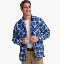 Champion Sherpa Lined Woven Shirt Knitted Lining - MF153